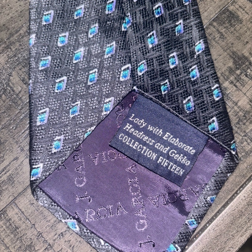 J.Garcia vintage silk tie Collection Fifteen​​​​ - Picture 3 of 4